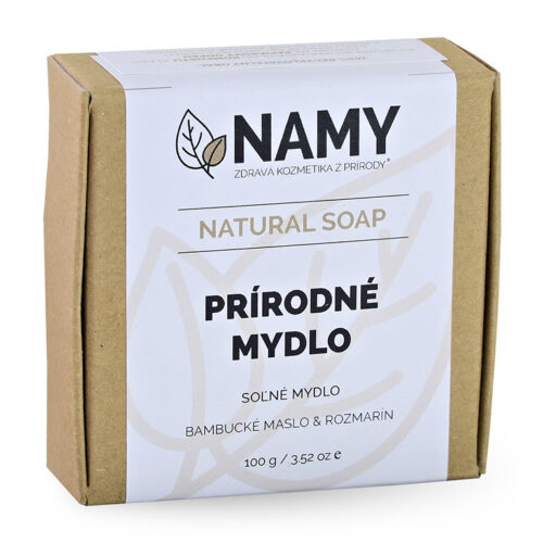 NATURAL SOAP | Soľné mydlo s bambuckým maslom | 90g