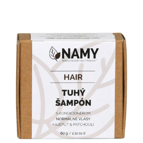 HAIR | Tuhý šampón s kondicionérom pre normálne vlasy - Kajeput | 60g