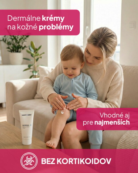 Prírodný dermálny krém Dermal B bez kortikoidov