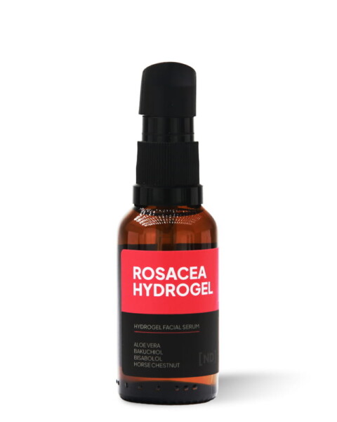 Rosacea Hydrogel - Prírodné gélové sérum na rosaceu, kuperózu a začervenanie