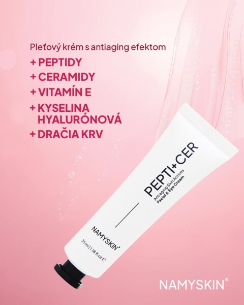 Pleťový krém s antiaging efektom