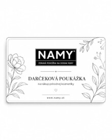 Darčeková poukážka na nákup prírodnej kozmetiky NAMY