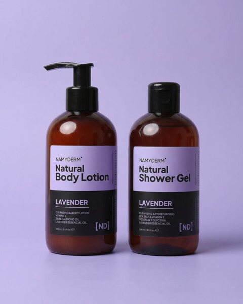 Lavender Duo | Prírodný sprchový gél a telové mlieko | Hydratácia a upokojenie pokožky