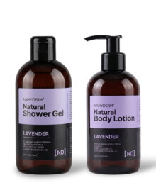 Lavender Duo | Prírodný sprchový gél a telové mlieko | Hydratácia a upokojenie pokožky